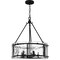 Quoizel Fortress 5-Light Earth Black Pendant FTS2821EK - alternate 6
